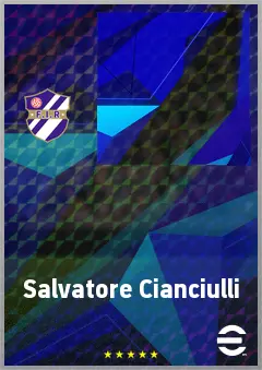Salvatore Cianciulli eFootball 2026 player card, 62 OVR DMF