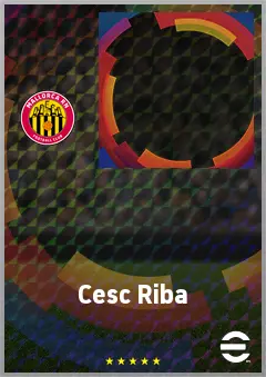 Cesc Riba eFootball 2026 player card, 63 OVR AMF