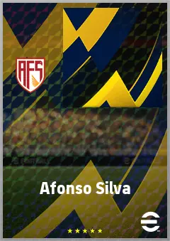 Afonso Silva eFootball 2026 player card, 61 OVR CB