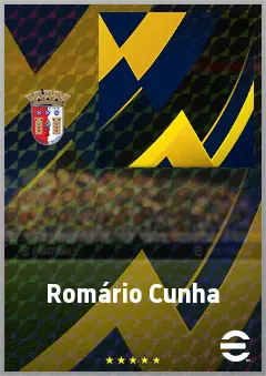 Romário Cunha eFootball 2026 player card, 61 OVR GK