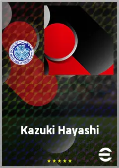 Hayashi Kazuki eFootball 2026 player card, 60 OVR CB