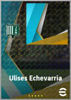 Ulises Echevarria eFootball 2026 player card, 63 OVR CB