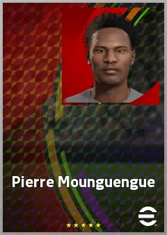 Pierre Mounguengue eFootball 2026 player card, 63 OVR CF