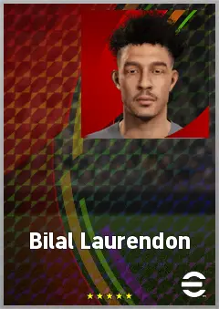 Bilal Laurendon eFootball 2026 player card, 64 OVR GK