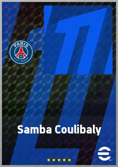 Samba Coulibaly eFootball 2026 player card, 63 OVR CB