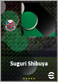 Shibuya Suguri eFootball 2026 player card, 60 OVR LMF