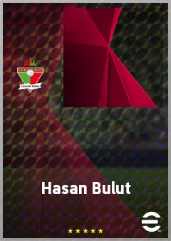 Hasan Bulut eFootball 2026 player card, 61 OVR RMF