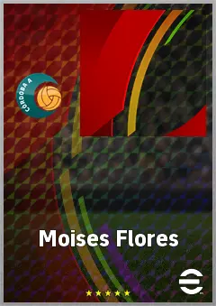 Moises Flores eFootball 2026 player card, 61 OVR CB