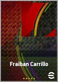 Fraiban Carrillo eFootball 2026 player card, 61 OVR LB