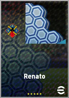 Renato eFootball 2026 player card, 62 OVR GK