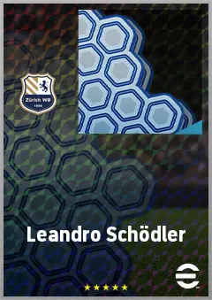 Leandro Schödler eFootball 2026 player card, 61 OVR CB