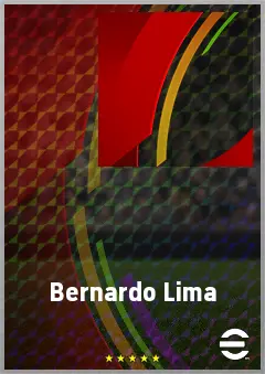 Bernardo Lima eFootball 2026 player card, 62 OVR CMF