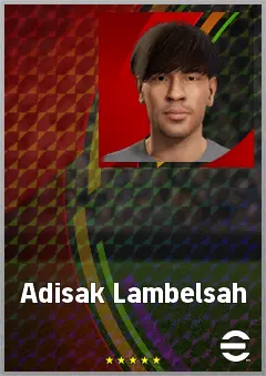 Adisak Lambelsah eFootball 2026 player card, 66 OVR GK