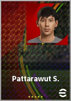 Pattarawut S. eFootball 2026 player card, 60 OVR GK