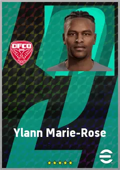 Ylann Marie-Rose eFootball 2026 player card, 61 OVR GK
