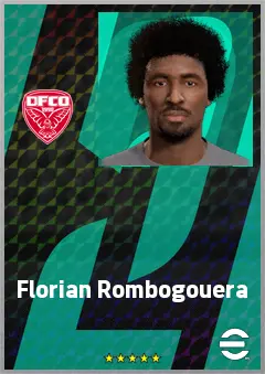 Florian Rombogouera eFootball 2026 player card, 61 OVR LWF