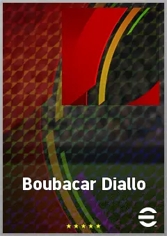 Boubacar Diallo eFootball 2026 player card, 61 OVR LB