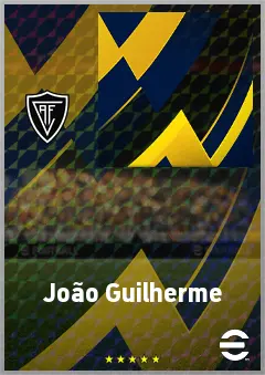 João Guilherme eFootball 2026 player card, 69 OVR RWF