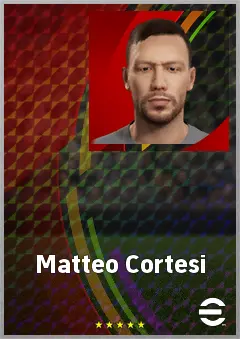 Matteo Cortesi eFootball 2026 player card, 69 OVR SS