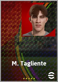 M. Tagliente eFootball 2026 player card, 61 OVR GK