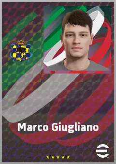 Marco Giugliano eFootball 2026 player card, 61 OVR CF
