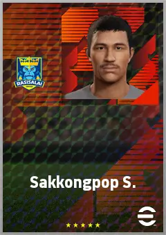 Sakkongpop S. eFootball 2026 player card, 64 OVR GK