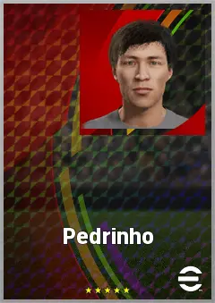Pedrinho eFootball 2026 player card, 60 OVR CMF