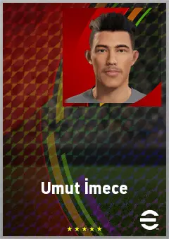 Umut İmece eFootball 2026 player card, 59 OVR CF
