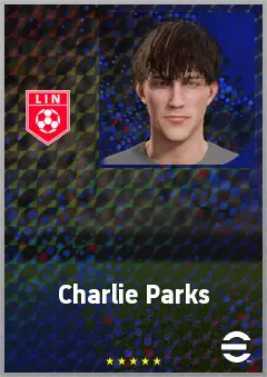 Charlie Parks eFootball 2026 player card, 60 OVR CB