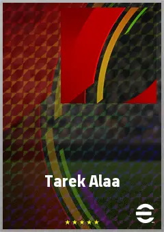 Tarek Alaa eFootball 2026 player card, 69 OVR RB