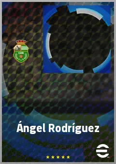 Ángel Rodríguez eFootball 2026 player card, 63 OVR RB