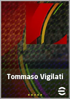 Tommaso Vigilati eFootball 2026 player card, 61 OVR CB