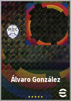 Álvaro González eFootball 2026 player card, 63 OVR GK