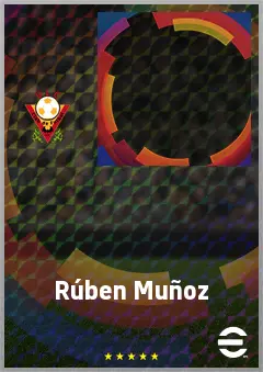 Rúben Muñoz eFootball 2026 player card, 64 OVR LB