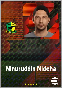 Ninuruddin Nideha eFootball 2026 player card, 60 OVR GK