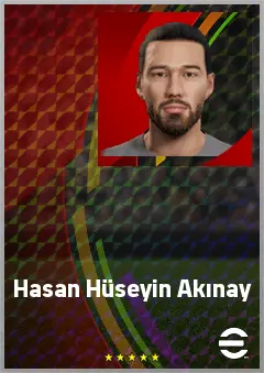 Hasan Hüseyin Akınay eFootball 2026 player card, 64 OVR GK
