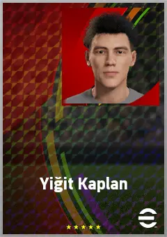 Yiğit Kaplan eFootball 2026 player card, 59 OVR LB