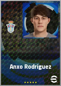 Anxo Rodríguez eFootball 2026 player card, 68 OVR CB