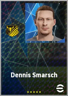 Dennis Smarsch eFootball 2026 player card, 65 OVR GK