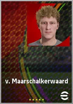 v. Maarschalkerwaard eFootball 2026 player card, 60 OVR AMF
