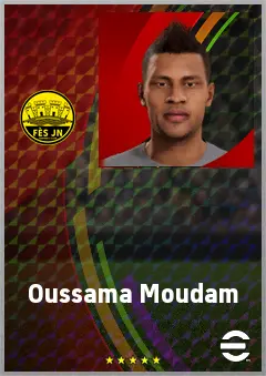 Oussama Moudam eFootball 2026 player card, 61 OVR GK