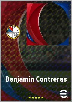 Benjamín Contreras eFootball 2026 player card, 62 OVR CB