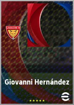 Giovanni Hernández eFootball 2026 player card, 59 OVR CMF