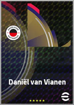 Daniël van Vianen eFootball 2026 player card, 68 OVR DMF