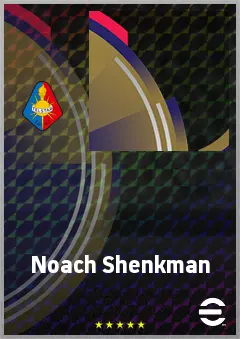 Noach Shenkman eFootball 2026 player card, 64 OVR DMF
