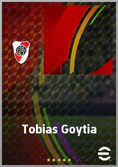 Tobias Goytia eFootball 2026 player card, 64 OVR RWF