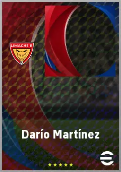 Darío Martínez eFootball 2026 player card, 60 OVR CMF