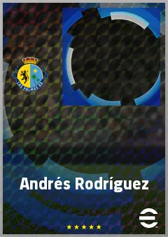 Andrés Rodríguez eFootball 2026 player card, 65 OVR CB