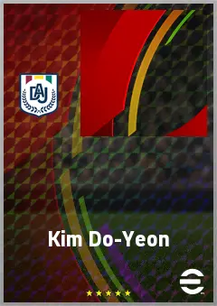 Kim Do-Yeon eFootball 2026 player card, 60 OVR LB