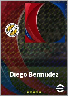 Diego Bermúdez eFootball 2026 player card, 61 OVR LB